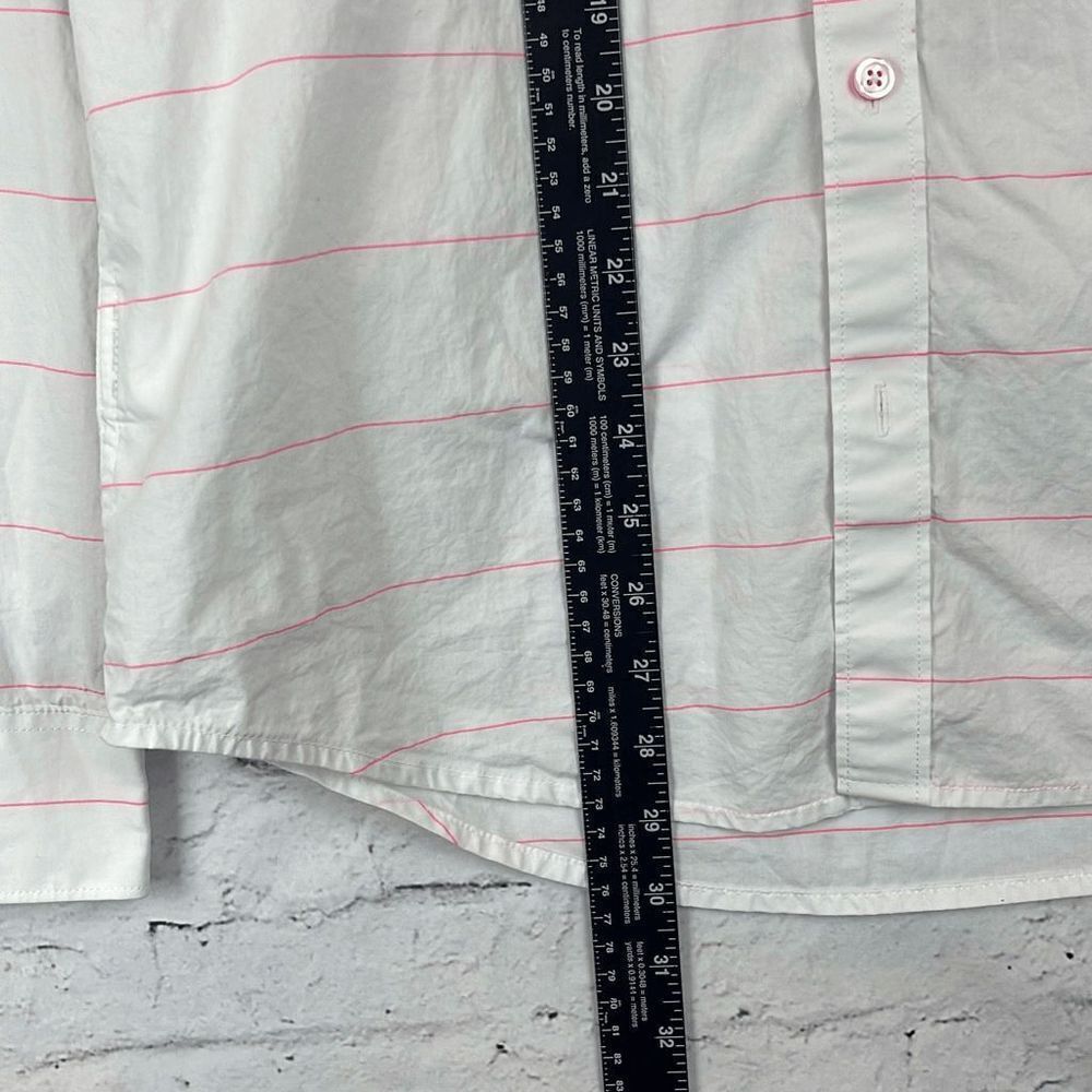 Original Penguin Shirt Mens Large Button Down Heritage Slim Fit Pino Stripes - Picture 6 of 12